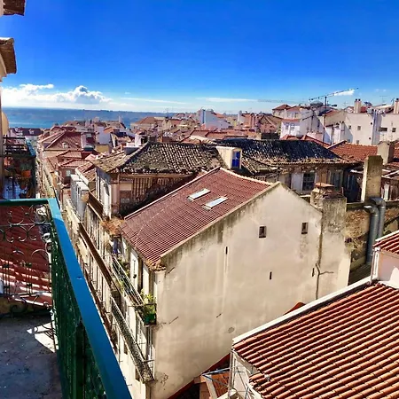 Downtown Penthouse Balcony River View * リスボン